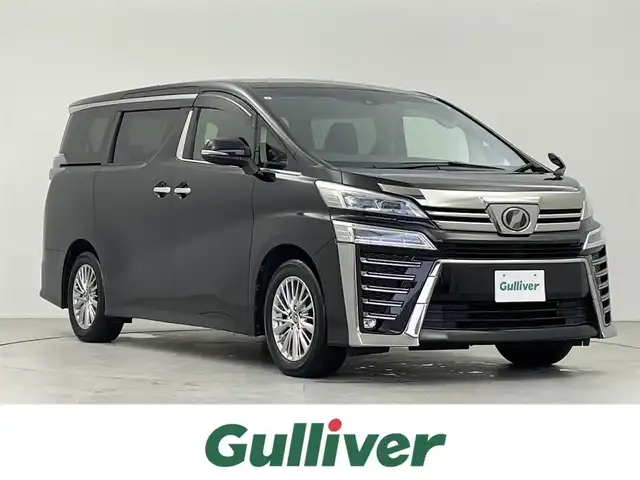 トヨタ ヴェルファイア Z Aエディション 千葉県 2019(令1)年 6.3万km バーニングブラッククリスタルシャインガラスフレーク 純正9インチメモリーナビ/フルセグTV/Bluetoothオーディオ接続/フリップダウンモニター/両側パワースライドドア/前後コーナーセンサー/LEDヘッドライト/車線逸脱アラート/衝突軽減ブレーキ/ビルトインETC/クルーズコントロール