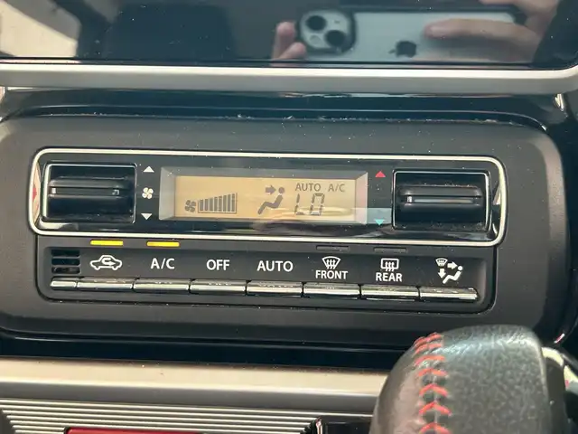 スズキ スペーシア カスタム HYBRID XS ターボ 埼玉県 2018(平30)年 2.4万km ブルーイッシュブラックパール3 スズキセーフティサポート/社外ナビ/　　フルセグTV/Bluetooth/CD/DVD/両側パワースライドドア/クルーズコントロール/レーンキープアシスト/LEDオートライト/ハーフレザーシート/シートヒーター/クリアランスソナー/パドルシフト/オートエアコン/プッシュスタート/禁煙車