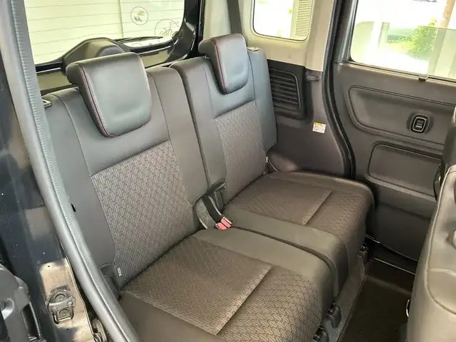 スズキ スペーシア カスタム HYBRID XS ターボ 埼玉県 2018(平30)年 2.4万km ブルーイッシュブラックパール3 スズキセーフティサポート/社外ナビ/　　フルセグTV/Bluetooth/CD/DVD/両側パワースライドドア/クルーズコントロール/レーンキープアシスト/LEDオートライト/ハーフレザーシート/シートヒーター/クリアランスソナー/パドルシフト/オートエアコン/プッシュスタート/禁煙車