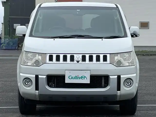 三菱 デリカＤ：５ G－Navi package 道央・札幌 2007(平19)年 14.8万km ウォームホワイトパール ４WD/純正ディーラーOPナビ/CD/DVD/TV/ASC/クルーズコントロール/バック/サイド/フロントカメラ/ビルトインETC/片側パワースライドドア/革巻きステアリング/ステアリングリモコン/パドルシフト/純正フリップダウンモニター/トランスファ切替/スマートキー/キーレスエントリー/HIDヘッドライト/オートライト/フォグランプ/電動格納ミラー/ウィンカーミラー/純正フロアマット/ドアバイザー/社外エンジンスターター