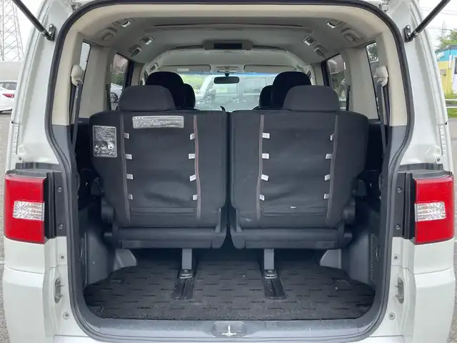 三菱 デリカＤ：５ G－Navi package 道央・札幌 2007(平19)年 14.8万km ウォームホワイトパール ４WD/純正ディーラーOPナビ/CD/DVD/TV/ASC/クルーズコントロール/バック/サイド/フロントカメラ/ビルトインETC/片側パワースライドドア/革巻きステアリング/ステアリングリモコン/パドルシフト/純正フリップダウンモニター/トランスファ切替/スマートキー/キーレスエントリー/HIDヘッドライト/オートライト/フォグランプ/電動格納ミラー/ウィンカーミラー/純正フロアマット/ドアバイザー/社外エンジンスターター