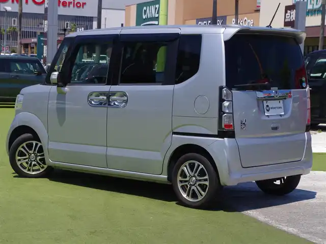 ホンダ Ｎ ＢＯＸ G Lパッケージ 千葉県 2014(平26)年 6.3万km カトラリーシルバーM 左パワースライドドア/右イージークローザードア/純正メモリーナビ/ワンセグTV/【DVD/CD再生機能　Bluetooth接続】/バックカメラ/ステアリングスイッチ/ETC（2.0）/純正14インチアルミホイル/スマートキー