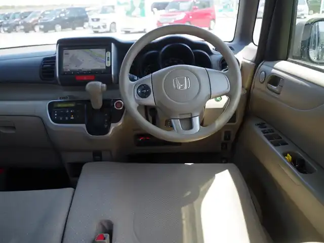 ホンダ Ｎ ＢＯＸ G Lパッケージ 千葉県 2014(平26)年 6.3万km カトラリーシルバーM 左パワースライドドア/右イージークローザードア/純正メモリーナビ/ワンセグTV/【DVD/CD再生機能　Bluetooth接続】/バックカメラ/ステアリングスイッチ/ETC（2.0）/純正14インチアルミホイル/スマートキー