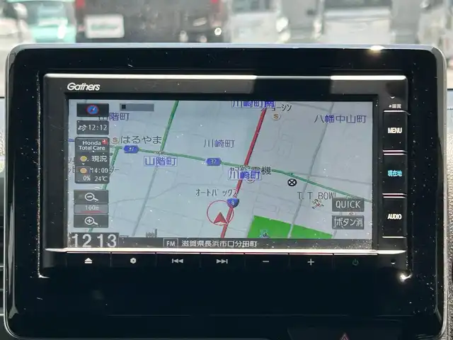 ホンダ Ｎ ＷＧＮ カスタム Lターボ ホンダS 滋賀県 2022(令4)年 2.5万km ミッドナイトブルービームM ガソリン/2WD(FF)/CVT/7インチ純正ナビ【VXM-225C】/（FM/AM/CD/DVD/フルセグ/Bluetooth/USB）/ホンダセンシング/レーンキープアシスト	/車間自動制御システム	/コーナー・バックセンサー/バックカメラ/ETC/電動格納ミラー/プッシュスタート/パーキングセンサー/オートライト/LEDヘッドライト/フロントフォグ/ヘッドライトレベリング/スマートキー/スペアキー/ステアリングスイッチ/パドルシフト/オートエアコン/純正マット/ドアバイザー/電子パーキング/ブレーキホールド/D席シートヒーター/USB端子