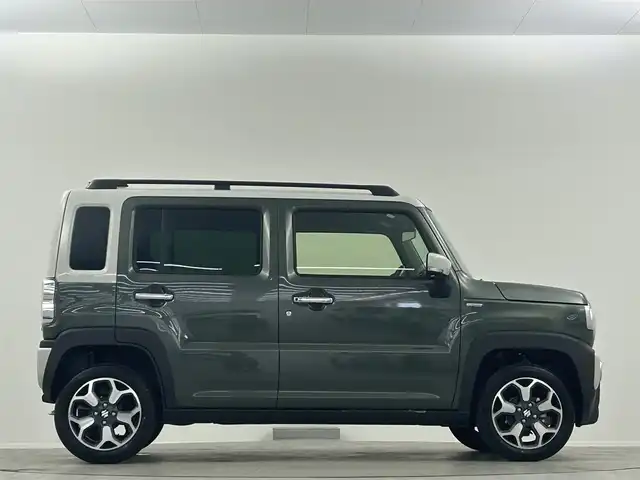 スズキ ハスラー Jスタイル Ⅱ 埼玉県 2024(令6)年 0.1万km未満 クールカーキパールメタリック/ソフトベージュメタリック 純正9インチナビ CD/DVD Bluetooth フルセグTV 全方位カメラ ルーフレール シートヒーター レーダークルーズコントロール 純正15インチアルミホイール アイドリングストップ
