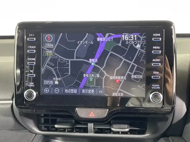 トヨタ ヤリスクロス ハイブリッド Z 福岡県 2023(令5)年 2.8万km 黒 禁煙車純正ディスプレイオーディオ（ナビ/BT/ACP）全方位モニタートヨタセーフティーシートヒーターハーフレザーシートドラレコパワーシート踏み間違い防止スマートキープッシュスタート