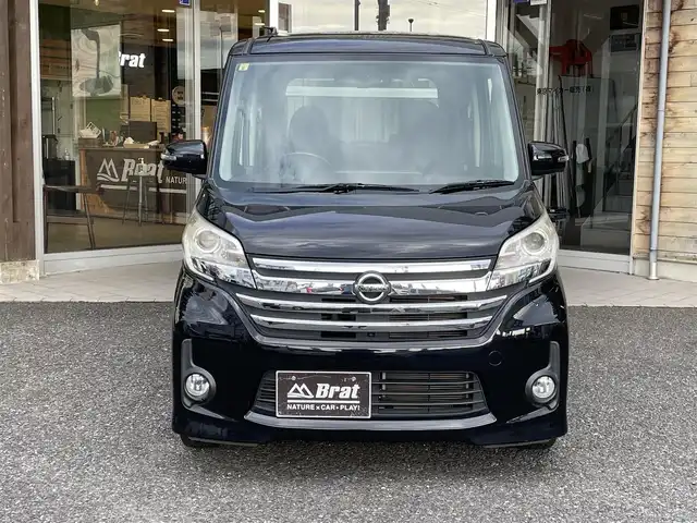 日産 デイズ ルークス ハイウェイスターX 福島県 2014(平26)年 8.1万km ブラック アラウンドビューモニター/パワースライドドア/ETC/ディスプレイオーディオ/オートライト/リヤサーキュレーター/シートバックテーブル