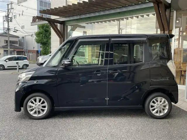 日産 デイズ ルークス ハイウェイスターX 福島県 2014(平26)年 8.1万km ブラック アラウンドビューモニター/パワースライドドア/ETC/ディスプレイオーディオ/オートライト/リヤサーキュレーター/シートバックテーブル