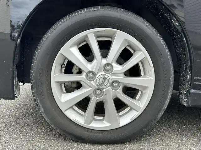 日産 デイズ ルークス ハイウェイスターX 山形県 2014(平26)年 8.1万km ブラック アラウンドビューモニター/左側パワースライドドア/ディスチャージヘッドライト/ETC/ディスプレイオーディオ/Bluetooth/オートライト/リヤサーキュレーター/シートバックテーブル/純正アルミ