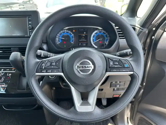 日産 ルークス HWS X プロパイロットED 滋賀県 2022(令4)年 5.5万km チタニウムグレーメタリック 禁煙車/純正ナビ/CD/SD/Bluetooth/フルセグTV/アラウンドビューモニター/プロパイロット/ETC/両側パワースライドドア/アイドリングストップ/電動パーキング/オートホールド/LED/オートライト/プッシュスタート/スマートキー/ステアリングスイッチ/フロアマット/純正アルミホイール
