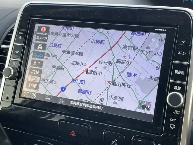 日産 セレナ e－パワー ハイウェイスター V 滋賀県 2019(平31)年 2.6万km ブリリアントホワイトパール 純正9型ナビ/（CD　BD　Bluetooth フルセグ）/バックカメラ/両側電動ドア/クルーズコントロール/衝突軽減ブレーキ/レーンアシスト/ステアリングリモコン/LEDヘッドライト/オートライト/ETC
