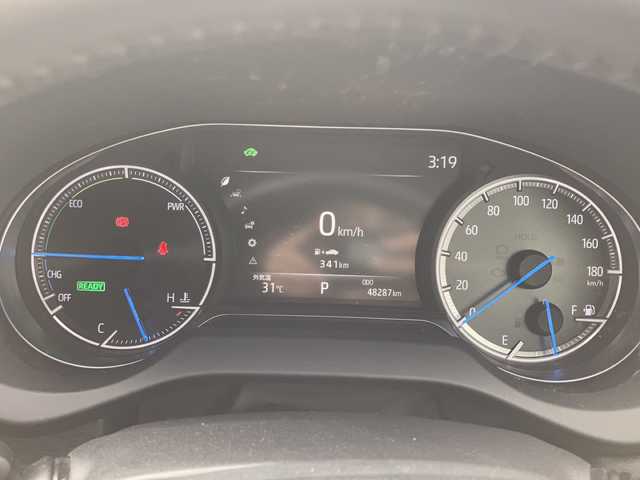 トヨタ ハリアー ハイブリッド G 岐阜県 2021(令3)年 4.9万km ブラック 登録時走行距離48287km/モデリスタエアロ/純正ナビ/プッシュスタート/電子インナーミラー/クルーズコントロール/スマートキー/Bluetooth/バックモニター/フルセグ/AUX/電動リヤゲート/社外前方ドラレコ/純正マット/レーンキープアシスト/オートライト/オートマチックハイビーム/LEDヘッドライト/衝突軽減システム/純正アルミホイール