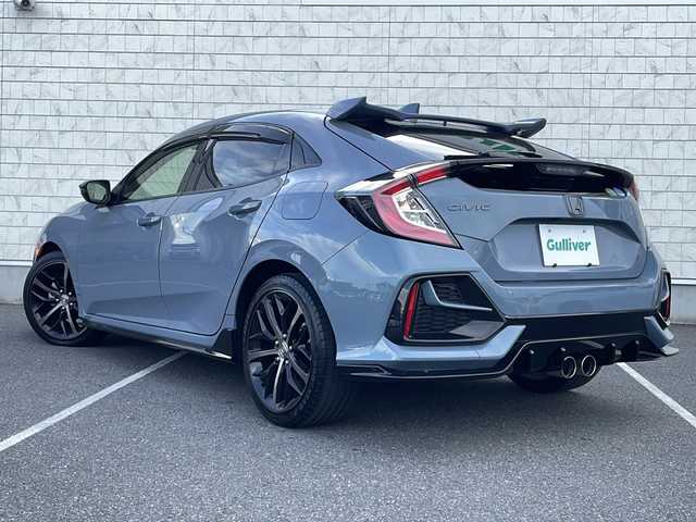 ホンダ シビック ハッチバック 栃木県 2020(令2)年 2.3万km ソニックグレーパール ワンオーナー/純正SDナビ/Bluetooth CD DVD/TV フルセグ/バックカメラ/トップロードサンルーフ/純正リアルルーフスポイラー/ステンレス製スポーツペダル/ETC2.0/純正前後ドライブレコーダー/レザーシート/シートヒーター/パワーシート/レザーインテリア/純正18インチアルミホイール/Honda SENSING/LEDヘッドライト/衝突被害軽減システム/保証書/記録簿/取扱説明書