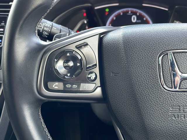 ホンダ シビック ハッチバック 栃木県 2020(令2)年 2.3万km ソニックグレーパール ワンオーナー/純正SDナビ/Bluetooth CD DVD/TV フルセグ/バックカメラ/トップロードサンルーフ/純正リアルルーフスポイラー/ステンレス製スポーツペダル/ETC2.0/純正前後ドライブレコーダー/レザーシート/シートヒーター/パワーシート/レザーインテリア/純正18インチアルミホイール/Honda SENSING/LEDヘッドライト/衝突被害軽減システム/保証書/記録簿/取扱説明書
