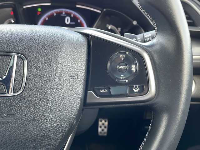 ホンダ シビック ハッチバック 栃木県 2020(令2)年 2.3万km ソニックグレーパール ワンオーナー/純正SDナビ/Bluetooth CD DVD/TV フルセグ/バックカメラ/トップロードサンルーフ/純正リアルルーフスポイラー/ステンレス製スポーツペダル/ETC2.0/純正前後ドライブレコーダー/レザーシート/シートヒーター/パワーシート/レザーインテリア/純正18インチアルミホイール/Honda SENSING/LEDヘッドライト/衝突被害軽減システム/保証書/記録簿/取扱説明書
