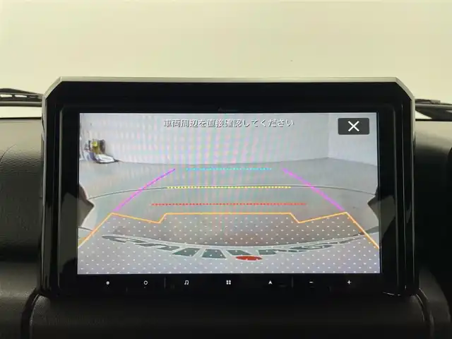 スズキ ジムニー シエラ JC 群馬県 2024(令6)年 0.2万km ブルーイッシュブラックパール3 純正９インチナビ　バックカメラ　バックソナー　スズキセーフティサポート　クルーズコントロール　ハイビームアシスト　シートヒーター　プッシュスタート　ＬＥＤヘッドライト　４ＷＤ　ワンオーナー　禁煙車