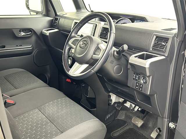 ダイハツ ウェイク G ターボ SA Ⅲ 秋田県 2018(平30)年 3.1万km ブラックマイカメタリック 4WD/社外メモリナビ　/フルセグTV/CD/DVD/AM/FM/Bluetooth/両側パワースライドドア　/スマートアシスト　/レーンキープアシスト　/横滑り防止装置　/LEDヘッドライト/フォグランプ/オートマチックハイビーム　/運転席シートヒーター　/純正エンジンスターター/スペアキー/ドアバイザー/電動格納ミラー/プッシュスタート/USB入力端子/純正アルミホイール/フロアマット