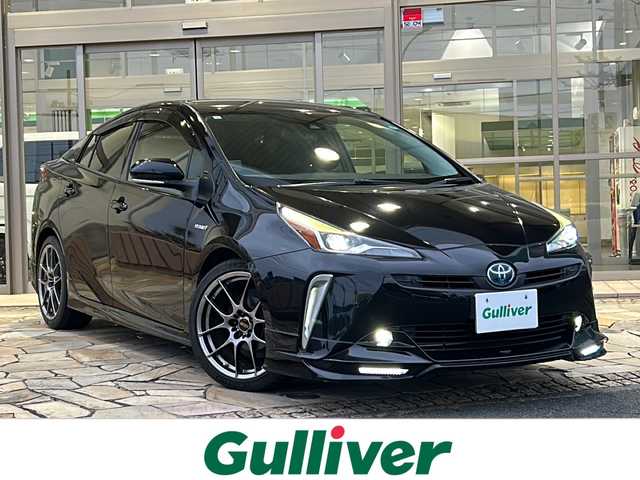 トヨタ プリウス A ツーリングセレクション 静岡県 2019(平31)年 7.8万km アティチュードブラックマイカ アルパインナビ/・TV/・CD/DVD/・SD/・AM/FM/・ipod/・Bluetooth/・HDMI/主要装備/・レーダークルーズコントロール　/・ＴＲＤエアロ　/・ＴＲＤマフラー　/・バックカメラ　/・ＥＴＣ　/・ＢＳＭ/・コーナーセンサー　/・ヘッドアップディスプレイ　/・シートヒーター　/・パーキングアシスト　/・スマートキー　/・ＳＯＳコール/・オートライト/・ステアリングリモコン/・レーンキープ/・18インチBBSホイール