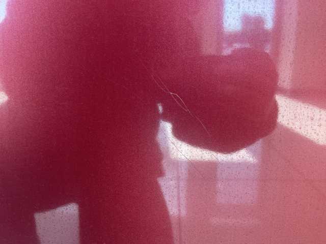 日産 セレナ X 埼玉県 2017(平29)年 4.2万km マルーンレッド インテリジェント エマージェンシーブレーキ/純正8インチナビ/　　CD/DVD/BT/フルセグ/USB/アラウンドビューモニター/フリップダウンモニター/両側電動スライドドア/クルーズコントロール/オートライト/コーナーセンサー/ETC/スマートキー×2/禁煙車