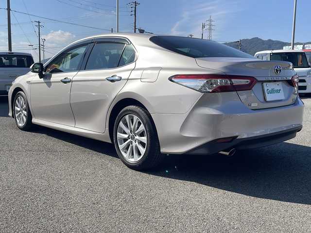 トヨタ カムリ G 兵庫県 2017(平29)年 6.2万km スティールブロンドM 純正ナビ（AM/FM/BT)/・フルセグTV/追従付きクルーズコントロール/レーンアシスト/車両接近通報装置/オートライト/横滑り防止/スポーツモード/エコモード/EVモード