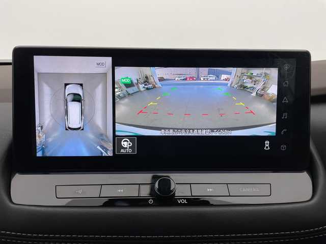 日産 エクストレイル G e－4ORCE 長野県 2024(令6)年 0.5万km ブリリアントホワイトパール 4WD/純正ナビ/フルセグTV/Bluetooth Audio/USB接続/アラウンドビューモニター/パワーバックドア/エマージェンシーブレーキ/レーダークルーズコントロール/ブラインドスポットモニター/プロパイロット/ヘッドアップディスプレイ/デジタルインナーミラー/合皮シート/前席パワーシート/全席シートヒーター/LEDヘッドライト/オートライト/置くだけ充電/フォグランプ/スマートキー/プッシュスタート/純正19インチアルミ/ETC2.0/コーナーセンサー