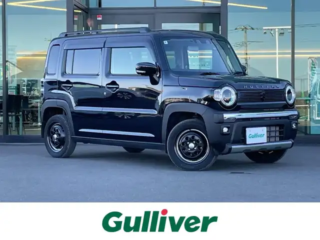 スズキ ハスラー タフワイルド・ターボ 東京都 2024(令6)年 0.8万km ブルーイッシュブラックパール3 社外ディスプレイオーディオ/バックカメラ/ETC/ドライブレコーダー/シートヒーター/パドルシフト/衝突軽減ブレーキ/レーンキープアシスト/アイドリングストップ/コーナーセンサー/レーダークルーズコントロール/LEDヘッドライト/スマートキー