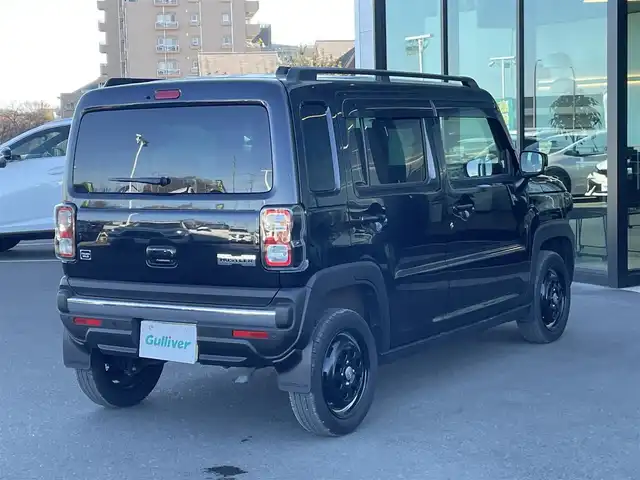 スズキ ハスラー タフワイルド・ターボ 東京都 2024(令6)年 0.8万km ブルーイッシュブラックパール3 社外ディスプレイオーディオ/バックカメラ/ETC/ドライブレコーダー/シートヒーター/パドルシフト/衝突軽減ブレーキ/レーンキープアシスト/アイドリングストップ/コーナーセンサー/レーダークルーズコントロール/LEDヘッドライト/スマートキー