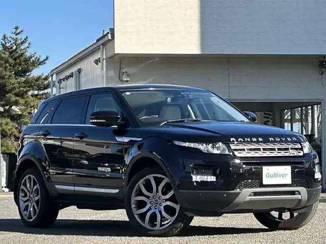 ランドローバー レンジローバーイヴォーク プレステージ 宮城県 2012(平24)年 12.9万km 黒 プレミアムサウンド（メリディアン）//純正メモリナビ（ワンセグＴＶ、ラジオ、ＣＤ）//純正ＡＷ//純正フロアマット//スペアタイヤ//ドラレコ//ＥＴＣ//社外ＡＷ//Ｄ／Ｎ席シートヒーター//パワーバックドア//追従なしクルコン//プッシュスタート//バックカメラ//D席メモリーシート//ダウンヒルアシスト//USBポート//スマートキー