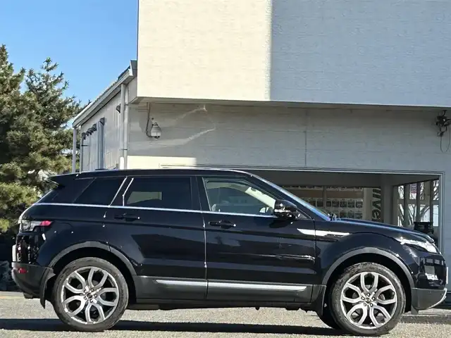 ランドローバー レンジローバーイヴォーク プレステージ 宮城県 2012(平24)年 12.9万km 黒 プレミアムサウンド（メリディアン）//純正メモリナビ（ワンセグＴＶ、ラジオ、ＣＤ）//純正ＡＷ//純正フロアマット//スペアタイヤ//ドラレコ//ＥＴＣ//社外ＡＷ//Ｄ／Ｎ席シートヒーター//パワーバックドア//追従なしクルコン//プッシュスタート//バックカメラ//D席メモリーシート//ダウンヒルアシスト//USBポート//スマートキー