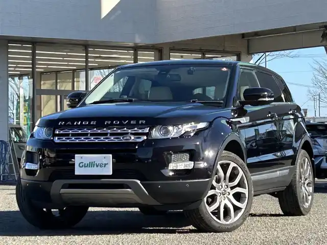 ランドローバー レンジローバーイヴォーク プレステージ 宮城県 2012(平24)年 12.9万km 黒 プレミアムサウンド（メリディアン）//純正メモリナビ（ワンセグＴＶ、ラジオ、ＣＤ）//純正ＡＷ//純正フロアマット//スペアタイヤ//ドラレコ//ＥＴＣ//社外ＡＷ//Ｄ／Ｎ席シートヒーター//パワーバックドア//追従なしクルコン//プッシュスタート//バックカメラ//D席メモリーシート//ダウンヒルアシスト//USBポート//スマートキー