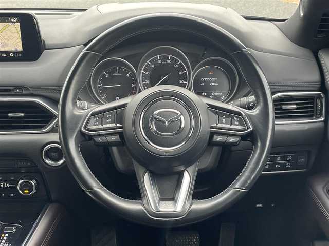 マツダ ＣＸ－８ XD Lパッケージ 鳥取県 2018(平30)年 6.8万km マシーングレープレミアムM 純正メモリナビ/(CD/DVD/BT/フルセグTV)/全方位カメラ/衝突被害軽減システム/車線逸脱警報/レーダークルーズコントロール/レザーシート/横滑り防止装置/ETC/アイドリングストップ/LEDヘッドライト/フォグランプ/オートライト/ウィンカーミラー/電動格納ミラー/純正19インチAW/シートヒーター/後席シートヒーター/パワーシート/ステアリングヒーター/BSM/ヘッドアップディスプレイ/パワーバックドア/電子パーキングブレーキ/オートホールド/プッシュスタート/スマートキー/純正フロアマット/ドアバイザー/スペアキー/取扱説明書/保証書