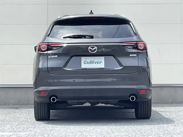 マツダ ＣＸ－８ XD Lパッケージ 茨城県 2018(平30)年 6.8万km マシーングレープレミアムM 純正メモリナビ/(CD/DVD/BT/フルセグTV)/全方位カメラ/衝突被害軽減システム/車線逸脱警報/レーダークルーズコントロール/レザーシート/横滑り防止装置/ETC/アイドリングストップ/LEDヘッドライト/フォグランプ/オートライト/ウィンカーミラー/電動格納ミラー/純正19インチAW/シートヒーター/後席シートヒーター/パワーシート/ステアリングヒーター/BSM/ヘッドアップディスプレイ/パワーバックドア/電子パーキングブレーキ/オートホールド/プッシュスタート/スマートキー/純正フロアマット