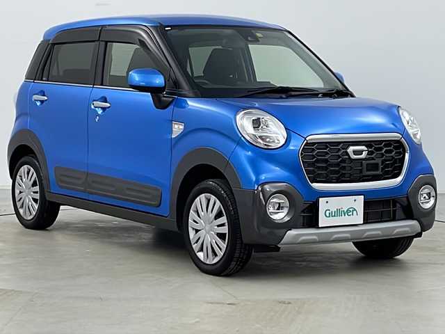 ダイハツ キャスト アクティバ G SAⅡ 道央・札幌 2017(平29)年 5.9万km スプラッシュブルーM ・4WD/・ワンオーナー/・社外ナビTV&BT&CD&DVD/・スマートアシスト２/・誤発進抑制機能/・車線逸脱警報/・ダウンヒルアシストコントロール/・スマートキー/・アイドリングストップ/・プッシュスタート/・オートライト/・LEDヘッドライト/・LEDフォグ/・ドアミラーヒーター/・電動格納ドアミラー/・ドアバイザー