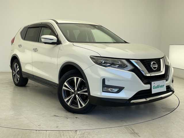 日産 エクストレイル 20Xi 千葉県 2018(平30)年 3.3万km ブリリアントホワイトパール 4WD/純正SDナビ&フルセグTV&CD&DVD&USB&BT/プロパイロット/アダプティブクルーズコントロール/レーンキープアシスト/エマージェンシーブレーキ/コーナーセンサー/アイドリングストップ/側方支援/後側方支援/駐車支援/純正ドライブレコーダー/デジタルインナーミラー/パワーバックドア/カプロンシート/ステアリングスイッチ/全方位カメラ/ビルトインETC/LEDヘッドライト/オートライト/フロントフォグランプ/電動格納ミラー/ウィンカーミラー/ドアミラーヒーター/電動ホールド/オートホールド/純正18インチAW装着/純正フロアマット/純正ドアバイザー/プッシュスタート/スマートキー