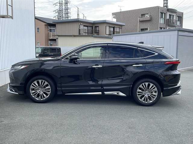 トヨタ ハリアー ハイブリッド Z 三重県 2021(令3)年 4.2万km プレシャスブラックパール 衝突軽減ブレーキ　レーンキープ　モデリスタエアロ　純正ナビ　フルセグＴＶ　Ｂｌｕｅｔｏｏｔｈ　全方位カメラ　ドラレコ　ビルトインＥＴＣ　デジタルミラー　追従クルコン　コーナーセンサー　オートマチックハイビーム　JBLサウンド　ドリンクホルダー　ハーフレザーシート　