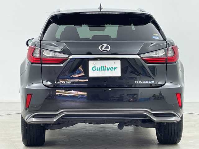 レクサス ＲＸ 450h Fスポーツ 道央・札幌 2015(平27)年 4.2万km グラファイトブラックガラスフレーク ４ＷＤ/純正ディスプレイオーディオ＆ナビＴＶ＆ＢＴ＆ＤＶＤ＆ＣＤ＆ＡｐｐｌｅＣａｒＰｌａｙ＆ＡｎｄｒｏｉｄＡｕｔｏ/バック＆左サイドカメラ/パノラマサンルーフ/赤革シート/全席シートヒーター/前席パワーシート＆ベンチレーション/純正ナビ/バックカメラ/フルセグTV/前後ドラレコ/レーダークルーズコントロール/ブラインドスポットモニター/レーンキーピングアシスト/プリクラッシュセーフティ/コーナーセンサー/パワーバックドア/電動リアシート(リクライニング調整)/ヘッドアップディスプレイ/スペアキー/純正ビルトインＥＴＣ