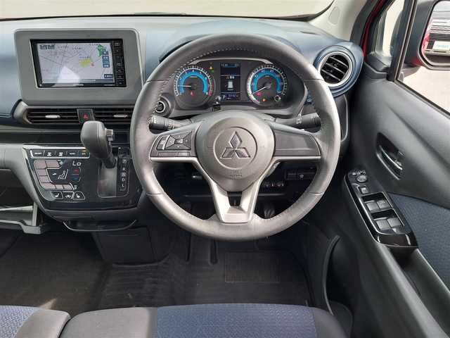 三菱 ｅＫクロス T 東京都 2019(平31)年 3.4万km レッドメタリック ナビ/Bluetooth/純正アルミホイール/eアシスト/プッシュスタート/ETC/コーナーセンサー/LEDヘッドライト/スペアキー/キーレスエントリー/オートマティックハイビーム/前席シートヒーター/新車保証書/取扱説明書