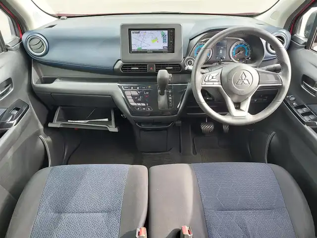三菱 ｅＫクロス T 東京都 2019(平31)年 3.4万km レッドメタリック ナビ/Bluetooth/純正アルミホイール/eアシスト/プッシュスタート/ETC/コーナーセンサー/LEDヘッドライト/スペアキー/キーレスエントリー/オートマティックハイビーム/前席シートヒーター/新車保証書/取扱説明書