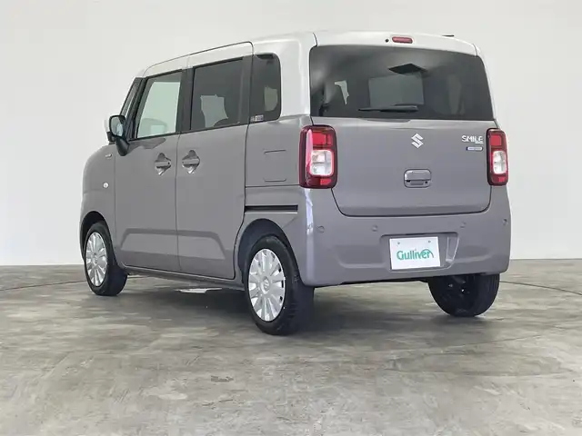 スズキ ワゴンＲ スマイル HYBRID S 群馬県 2025(令7)年 0.1万km グレー 純正メーカーＯＰ９インチナビ　全方位カメラ　衝突軽減　レーンキープ　追従クルコン　ヘッドライトアップディスプレイ　パーキングソナー　横滑り防止　シートヒーター　ＬＥＤヘッドライト　スマートキー