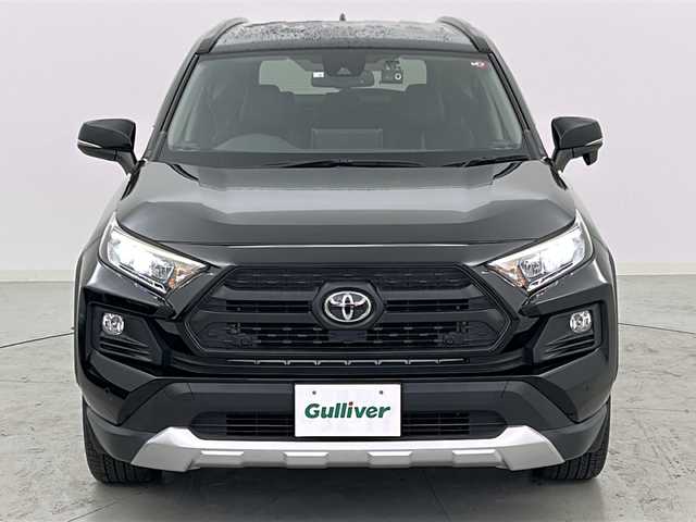 トヨタ ＲＡＶ４ アドベンチャー 宮城県 2020(令2)年 6.6万km アティチュードブラックマイカ 禁煙車/アルパインリフトアップ3WAYスピーカー/トヨタセーフティセンス/・衝突軽減ブレーキ/・レーントレーシングアシスト/・レーダークルーズコントロール/・オートハイビーム/・ブラインドスポットモニター/・リアクロストラフィックアラート/純正9インチディスプレイオーディオナビ/・USB.BT.Miracast/フルセグTV/バックモニター/レザーシート/・D席パワーシート/・前席シートヒーター/・前席エアシート/ステアリングヒーター/ステアリングスイッチ/社外ドライブレコーダー（FR）/ビルトインETC/電動パーキングブレーキ/オートホールド/LEDヘッドライト/フォグランプ/純正19インチアルミホイール/純正フロアマット/トノカバー/プッシュスタート/スマートキー