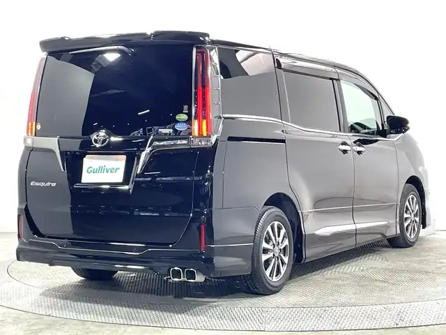 トヨタ エスクァイア Gi プレミアムパッケージ ブラックテーラード 大阪府 2019(令1)年 1.2万km ブラック モデリスタエアロ 純正10incナビTV バックカメラ ハーフレザー シートヒーター クルーズコントロール 衝突軽減ブレーキ レーンアシスト オートハイビーム 両側パワースライドドア ドライブレコーダー ワンオーナー