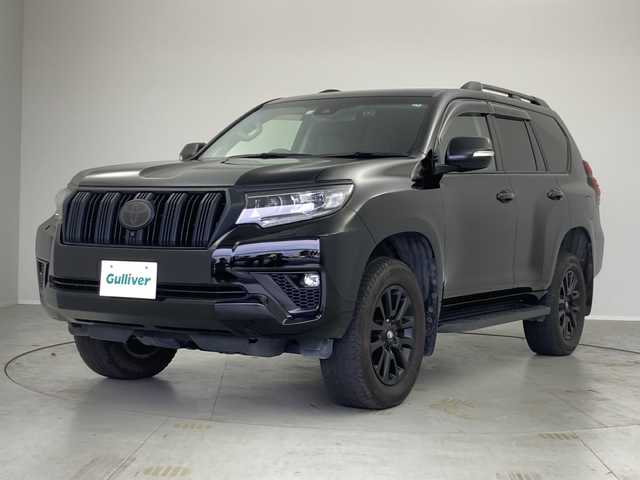 トヨタ ランドクルーザー プラド TX Lパッケージ マットブラED 茨城県 2022(令4)年 3.6万km ブラック 電動ムーンルーフ　ブラインドスポットモニター　純正９型ナビ　全周囲カメラ　ビルトインＥＴＣ２．０　フロントデアイサ―　シートヒーター　ベンチレーション　衝突軽減ブレーキ　社外ドライブレコーダー　禁煙車