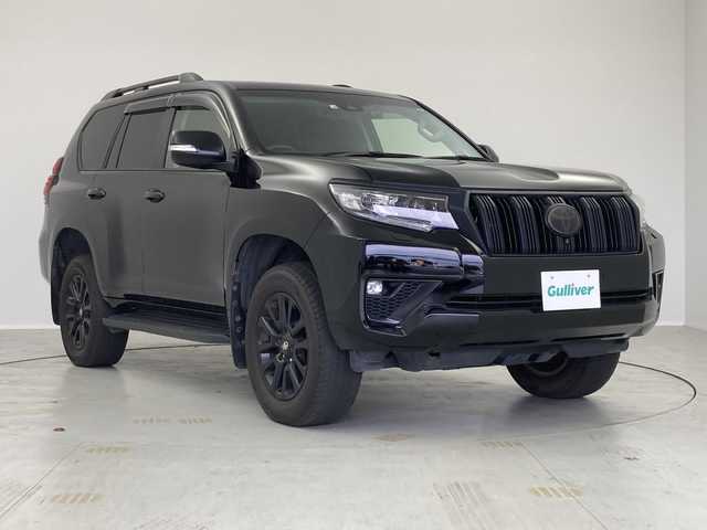 トヨタ ランドクルーザー プラド TX Lパッケージ マットブラED 茨城県 2022(令4)年 3.6万km ブラック 電動ムーンルーフ　ブラインドスポットモニター　純正９型ナビ　全周囲カメラ　ビルトインＥＴＣ２．０　フロントデアイサ―　シートヒーター　ベンチレーション　衝突軽減ブレーキ　社外ドライブレコーダー　禁煙車