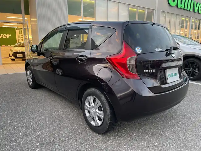 日産 ノート X DIG－S エマージェンシーB 石川県 2014(平26)年 6.5万km オーロラモーヴ エマージェンシーブレーキ/純正メモリーナビ/フルセグTV/アラウンドビューモニター/ETC/インテリキー/プッシュスタート/オートエアコン/保証書