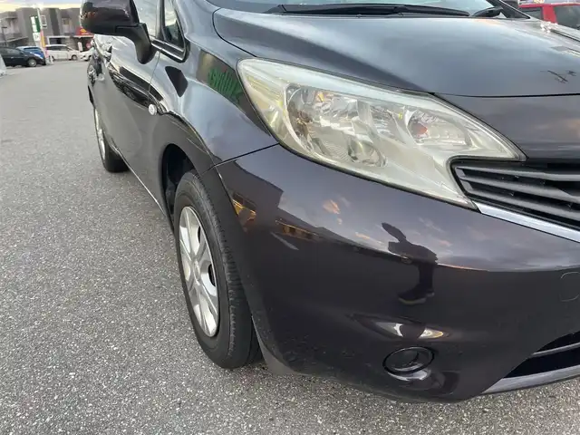 日産 ノート X DIG－S エマージェンシーB 石川県 2014(平26)年 6.5万km オーロラモーヴ エマージェンシーブレーキ/純正メモリーナビ/フルセグTV/アラウンドビューモニター/ETC/インテリキー/プッシュスタート/オートエアコン/保証書