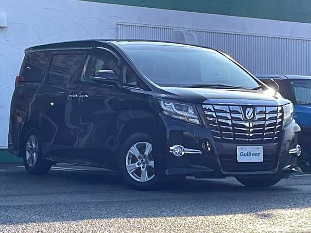 トヨタ アルファード S サイドリフトアップ 徳島県 2017(平29)年 8.1万km ブラック 純正10型SDナビ　NSZN-Z66T/（ラジオ/DISC/フルセグ/SD/SDREC/BT）/福祉車両/バックカメラ/ETC/オットマン/前後コーナーセンサー/両側電動スライドドア/LEDヘッドライト/社外フロアマット/アイドリングストップ/純正16インチアルミホイール/スマートキー/プッシュスタート