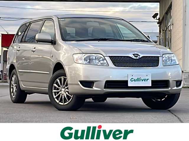 トヨタ カローラ フィールダー X Gエディション 道北・旭川 2005(平17)年 10.5万km シルバーメタリックグラファイト /4WD//純正オーディオ//CD/MD//オートライト//ライトレベライザー//リモコンキー//純正フロアマット//純正ラゲッジマット//トノカバー//ABS//社外14インチアルミホイール//社外アルミホイールスタッドレスタイヤ積込//パワーウィンドウ//パワーステアリング//保証書