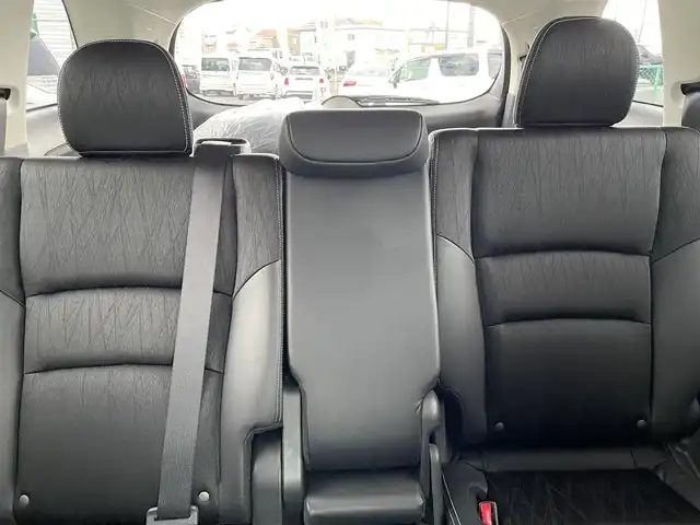 ホンダ オデッセイ アブソルート 福島県 2015(平27)年 8.7万km ホワイトオーキッドパール ４ＷＤ/純正ナビ/フルセグＴＶ/ＣＤ/ＤＶＤ/ＦＭ・ＡＭ/Ｂｌｕｅｔｏｏｔｈ/バックカメラ/片側パワスラ/レーンアシスト/衝突軽減ブレーキ/クルーズコントロール/社外センターコンソール/ＥＴＣ/純正フロアマット/ハーフレザーシート