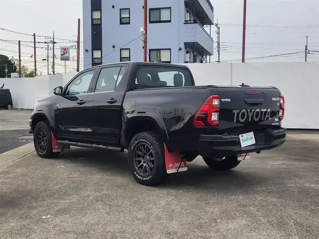 トヨタ ハイラックス Z GRスポーツ 群馬県 2022(令4)年 6.4万km アティチュードブラックマイカ 〇純正8インチナビ/〇パノラミックビューカメラ/〇プリクラッシュセーフティー/〇レーンディパーチャーアラート/〇アクティブトラクションコントロール/〇レーダークルーズコントロール/〇ETC/〇ドライブレコーダー/〇パドルシフト/〇ハーフレザーシート/〇パワーシート（運転席）/〇左右独立温度調整機能付オートエアコン/〇JAOS17インチアルミ/〇JAOSマッドガード/〇社外トノカバー/〇ハンドルカバー取付/〇スマートキー/〇禁煙車