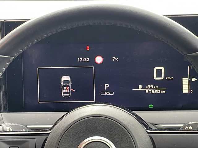 日産 ノート S FOUR 福島県 2021(令3)年 6.8万km ブリリアントシルバー 4WD 衝突軽減ブレーキ バック全方位カメラ（バックミラー型）オーディオ 前席シートヒーターETC コーナーセンサー レーンキープアシスト オートマチックハイビーム横滑り防止機能 スマートキー スペアキー